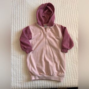 Color Block Hoodie Dress for GIRLS